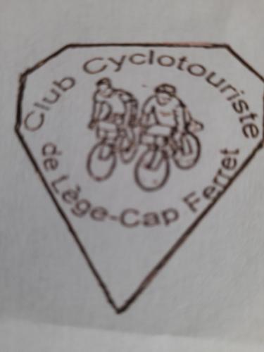 Logo club de cyclo tourisme de  lege cap ferret